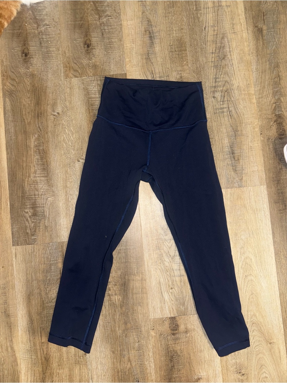lululemon athletica Navy High-Rise Seam Detail Leggings